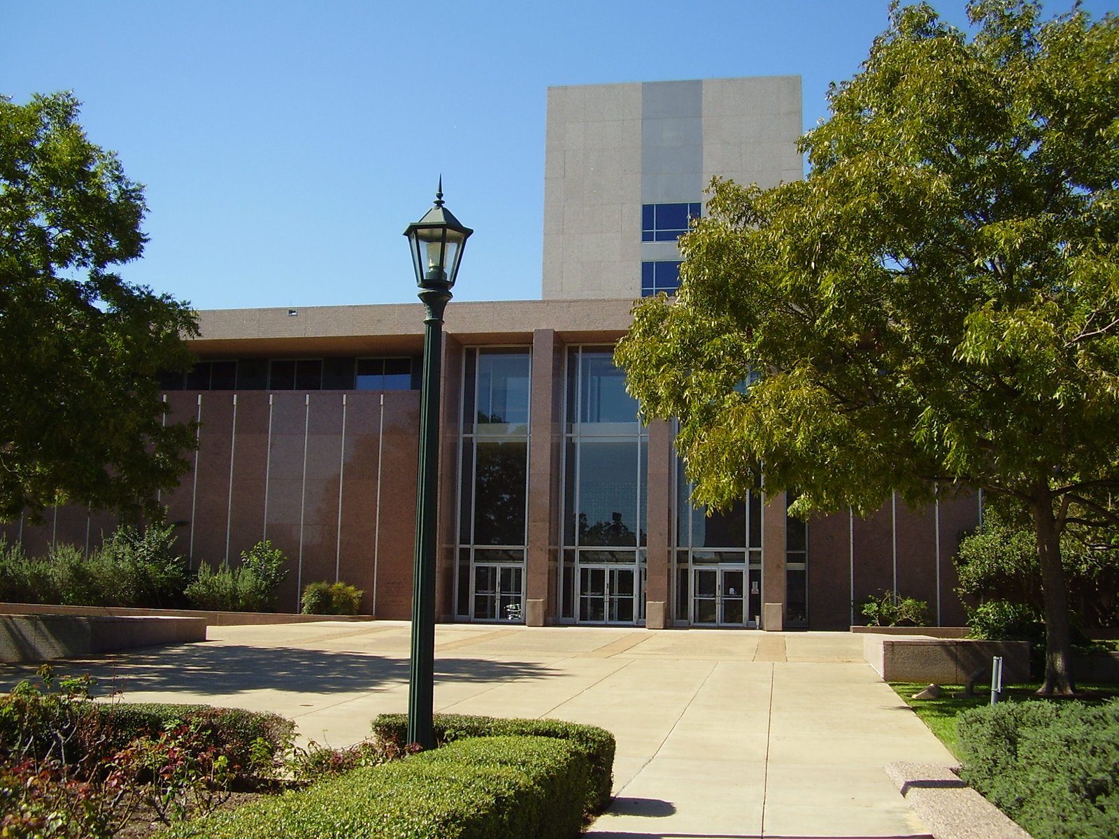 Archival exterior of the Supreme Court Building in Austin, which houses the Texas Court of Criminal Appeals.